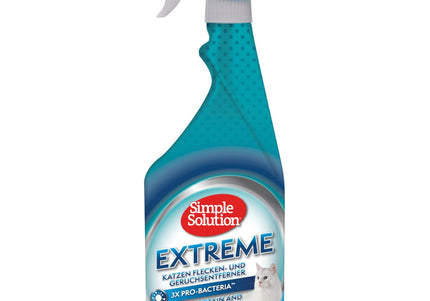 Simple Solution Cat Extreme Stain & Odor Remover – Concentrated Enzymatic Cleaner, 750ml