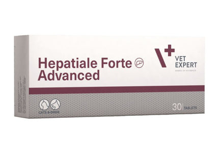 VETEXPERT Hepatiale Forte Advanced Liver Support Tablets – 30 Count, Premium Veterinary Formula