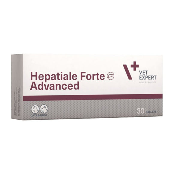 VETEXPERT Hepatiale Forte Advanced Liver Support Tablets – 30 Count, Premium Veterinary Formula