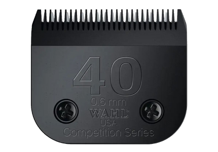 Wahl Ultimate Blade No. 40 – 0.6mm Surgical Stainless Steel, Precision Cutting