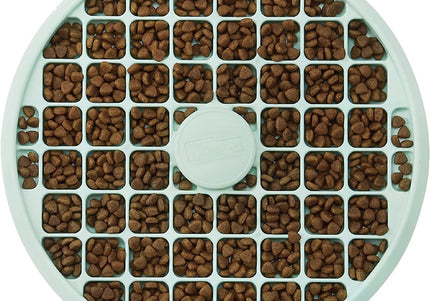 Outward Hound Fun Feeder Slo Tray – Slow-Feed Bowl with Non-Slip Base, Promotes Healthy Eating