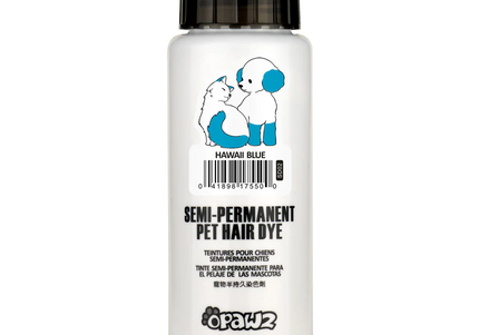 Opawz Semi-Permanent Hair Dye Hawaii Blue – Vibrant Color Formula, 150g Tube