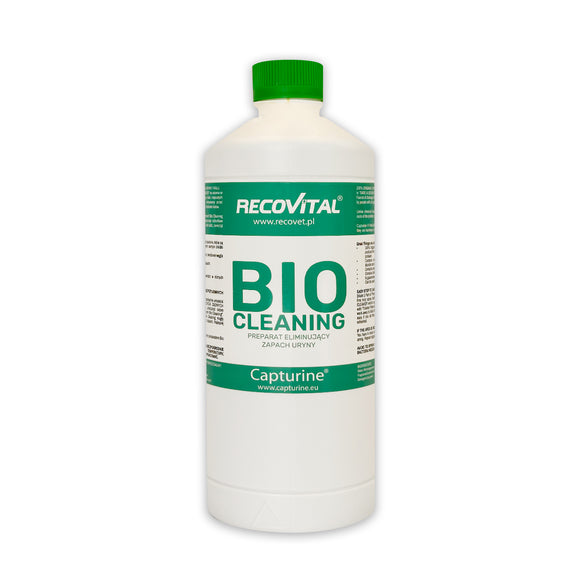 Capturine Pets Bio-Cleaning Solution – Innovative Odor Eliminator, Effective Urine Neutralizer, 1L