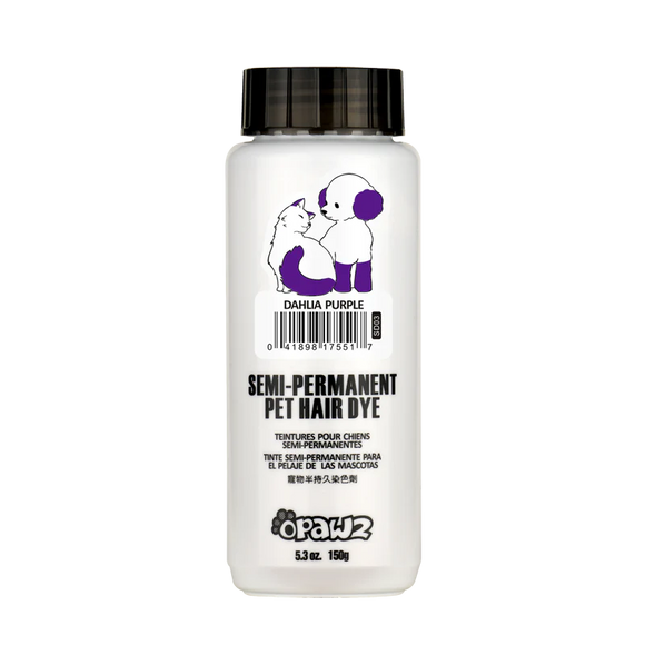 Opawz Semi-Permanent Hair Dye – Dahlia Purple, Vibrant Color, 150g Tube