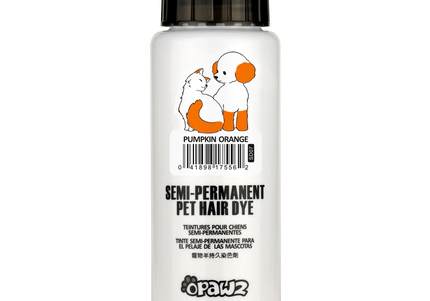 Opawz Semi-Permanent Hair Dye – Pumpkin Orange, Vibrant Color Formula, 150g Tube