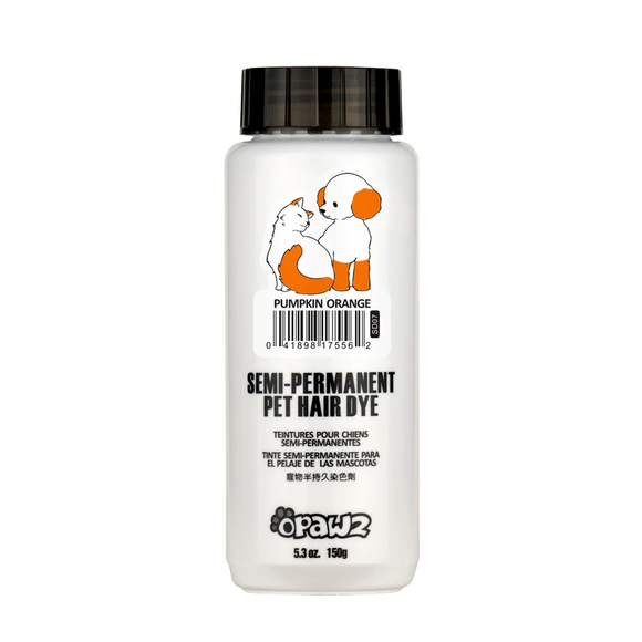 Opawz Semi-Permanent Hair Dye – Pumpkin Orange, Vibrant Color Formula, 150g Tube