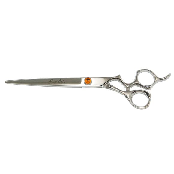 Easy Cut Amber 7.5 Inch Straight Grooming Scissors – Precision Stainless Steel, Ergonomic Handle