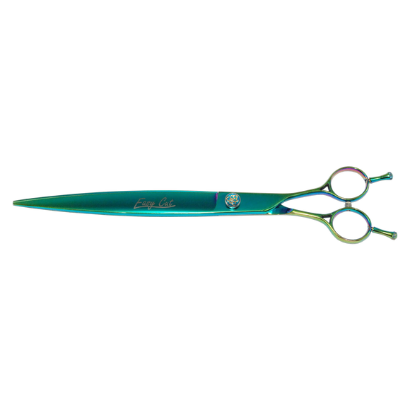 Easy Cut Emerald 9 Inch Straight Grooming Scissors – Precision Stainless Steel, Ergonomic Handle