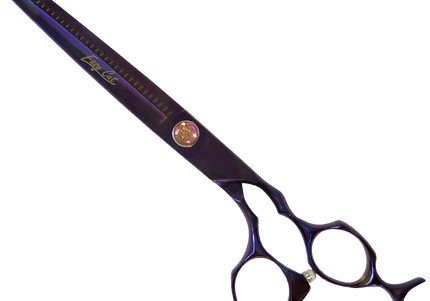 Easy Cut Amethyst Thinning Razor 7 Inch – Single-Sided, 32 Teeth, Precision Styling