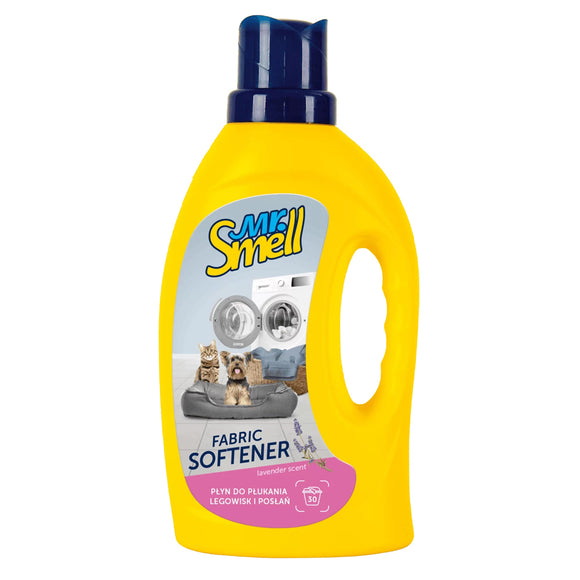 Mr. Smell Fabric Softener – Concentrated Lavender Liquid, 1L, Softens Bedding and Toys