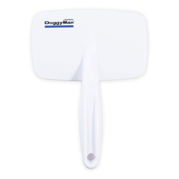 Doggy Man Poodle-Style Grooming Brush – Large Size, Gentle Detangling Bristles