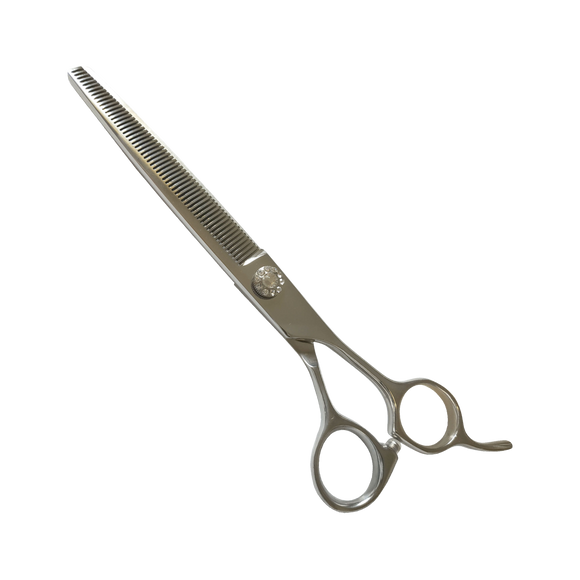 Easy Cut Diamond Single-Sided Thinning Shears 7 Inch, 56 Teeth – Precision Salon Tool