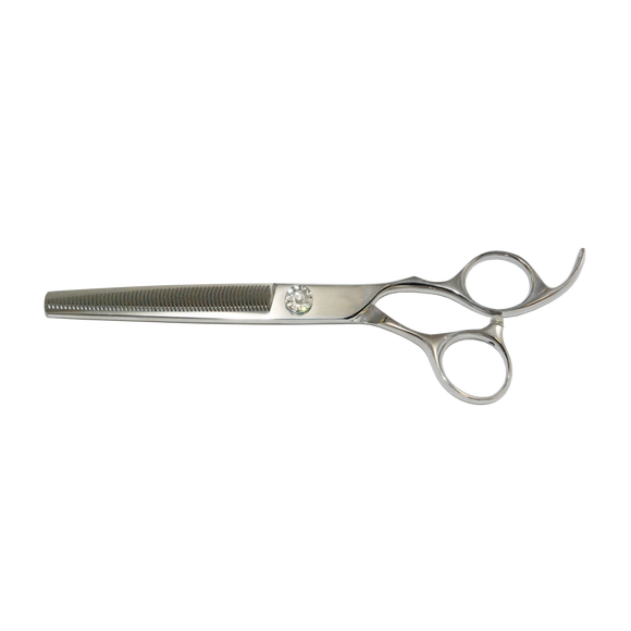 Easy Cut Diamond Single-Sided Thinning Shears 7 Inch, 56 Teeth – Precision Professional Tool