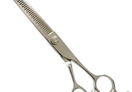 Easy Cut Diamond Single-Sided Thinning Shears 7 Inch, 38 Teeth – Precision Blending Tool