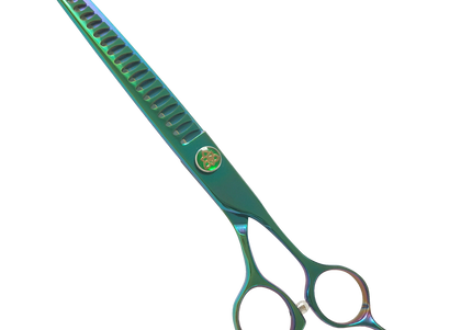 Easy Cut Emerald Single-Sided Thinning Shears 7 Inch – 18 Teeth, Precision Blending Tool