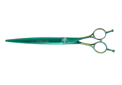 Easy Cut Emerald 8 Inch Straight Grooming Scissors – Precision Stainless Steel Blades, Ergonomic Handle