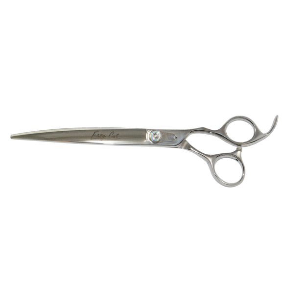 Easy Cut Opal 8 Inch Curved Grooming Scissors – Precision Stainless Steel, Ergonomic Handle