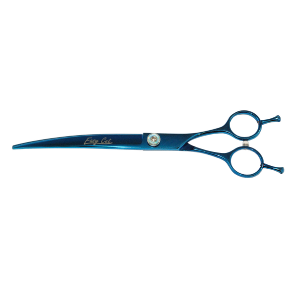Easy Cut Topaz 7.5 Inch Curved Grooming Scissors – Precision Stainless Steel, Ergonomic Design