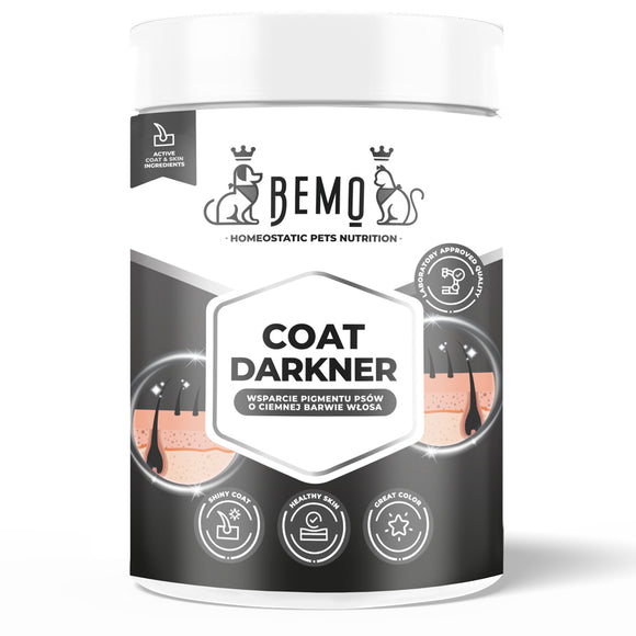 BEMO Show Line Coat Darkener – Color-Enhancing Formula, Intensifies Dark Fur, 500g