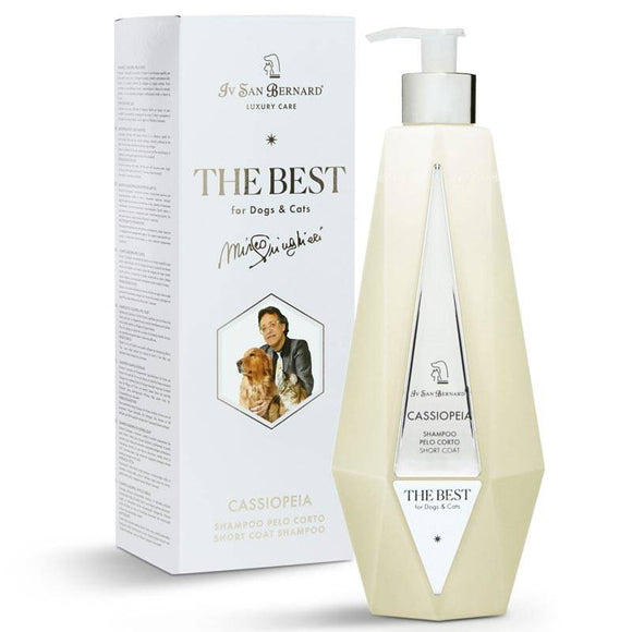 Iv San Bernard The Best Cassiopeia Shampoo – Acacia Extract, 2.5L, Gentle Cleansing for Short Coats