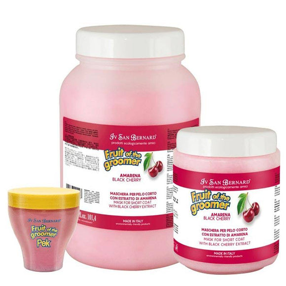 Iv San Bernard Fruit of the Groomer Black Cherry PEK Conditioner – Antibacterial, Nourishing Formula with Black Cherry Extract