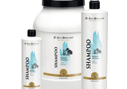 Iv San Bernard Talc Shampoo – Gentle Cleansing Formula with Talc, Mild Scent, 300ml