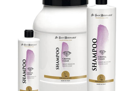 Iv San Bernard Cristal Clean Shampoo – Clarifying Formula Removes Fur Discoloration, Gentle and Effective