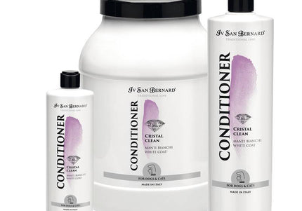 Iv San Bernard Cristal Clean Conditioner – Stain-Removing Formula, Restores Coat Brightness