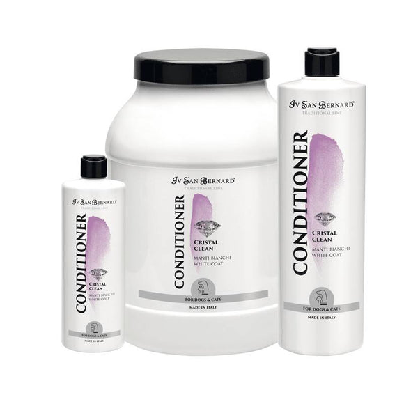 Iv San Bernard Cristal Clean Conditioner – Stain-Removing Formula, Restores Coat Brightness