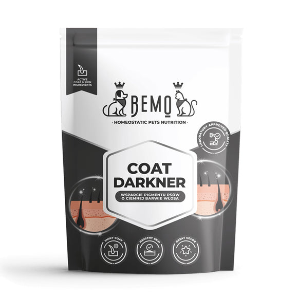 BEMO Show Line Coat Darkener – Color-Enhancing Formula, Intensifies Dark Fur, 500g
