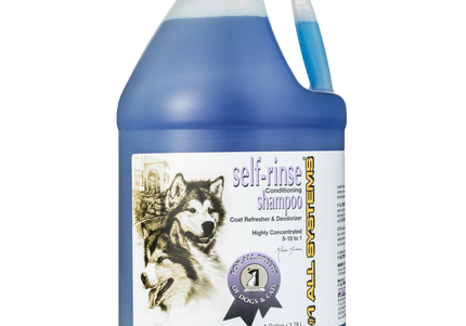 1 All Systems Self Rinse Conditioning Shampoo – No-Rinse Formula, 3.78L, Fast-Acting Cleanser