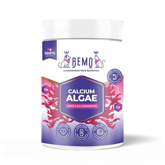 BEMO Calcium Algae Supplement – Natural Marine Calcium Powder, 300g, Supports Strong Bones