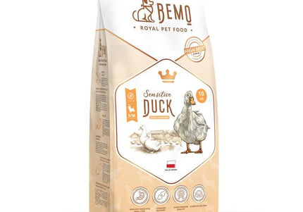 BEMO Sensitive Duck Dry Food – Hypoallergenic Premium Formula, Medium and Large Breed Adult