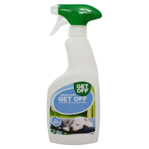Get Off Wash and Get Off Cleaner Neutralizer Spray – Odor Removal and Repellent Formula, 500ml