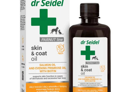 Dr Seidel Skin & Coat Oil – Nourishing Formula, Enhances Shine and Skin Health, 250ml