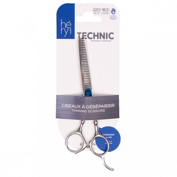Hery Semi-Thinning Grooming Scissors – 27-Tooth, 6.5 Inch, Precision Single-Sided Blade