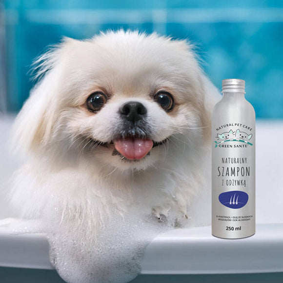 Green Sante Hypoallergenic 2-in-1 Shampoo and Conditioner, Concentrated Formula, 250ml