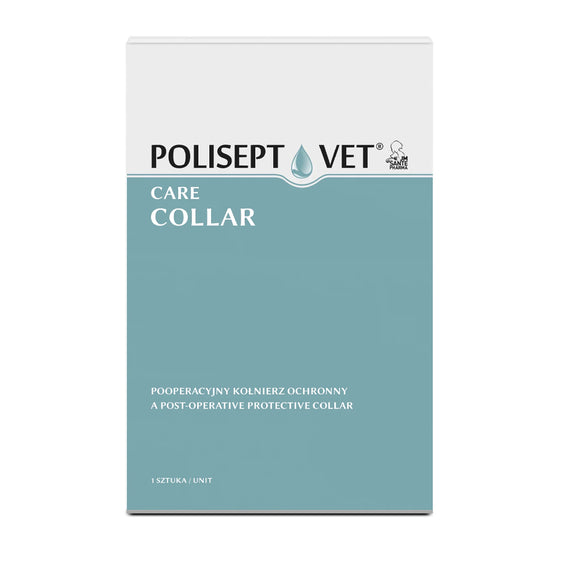 Polisept Vet Care Recovery Collar – Soft Adjustable Protective Design, Promotes Healing Comfort