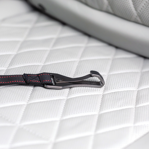 KONG Travel Ultimate Safety Tether – Three-Point Adjustable Car Belt with ISOFIX Compatibility