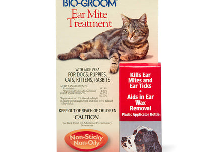 Bio-Groom Ear Mite Treatment Balm – Insecticidal Formula, 30ml, Gentle Relief