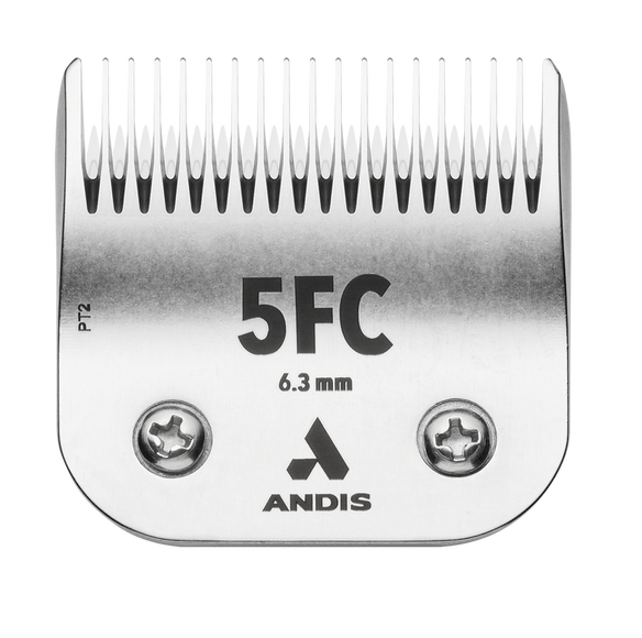 Andis CeramicEdge Blade No. 5FC – 6.3mm Straight Teeth, Durable Precision Cutting