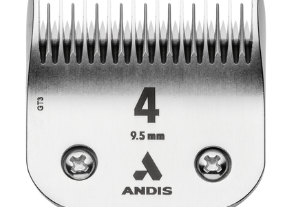 Andis UltraEdge Blade No. 4 – Precision Steel Cutting Blade, 9.5mm Length