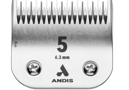 Andis UltraEdge Blade No. 5 – Precision Steel Cutting Edge, 6.3mm, Durable Design