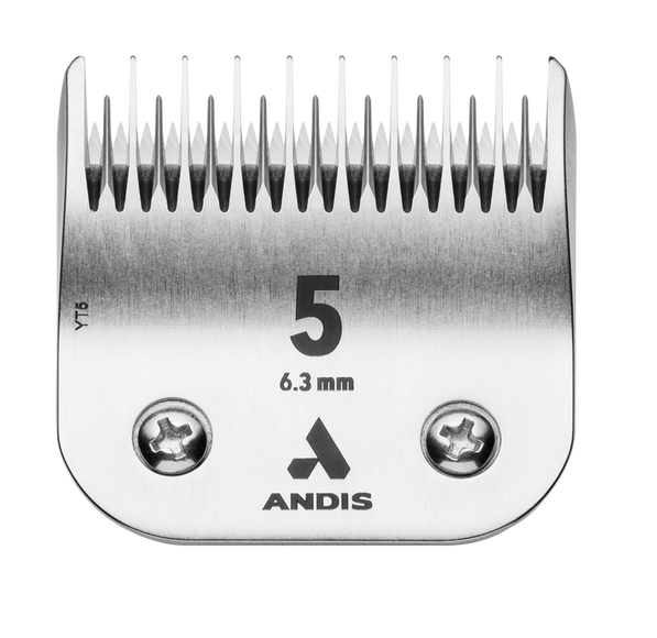 Andis UltraEdge Blade No. 5 – Precision Steel Cutting Edge, 6.3mm, Durable Design