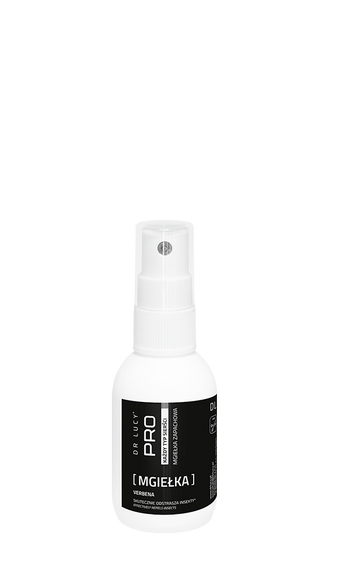 Dr. Lucy Pro Verbena Fragrance Mist – Refreshing Scented Spray with Repellent, 50ml