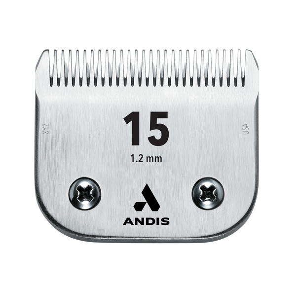 Andis UltraEdge Blade No. 15 – Precision Steel Cutting Edge, 1.2mm, Durable Design