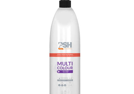 PSH Multi Colour Enhancing Shampoo – Strengthens White Coat, Eliminates Yellowing, 1L