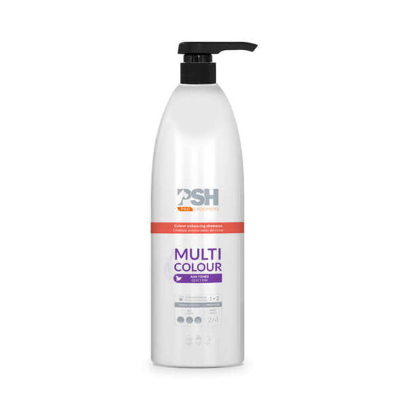 PSH Multi Colour Enhancing Shampoo – Strengthens White Coat, Eliminates Yellowing, 1L