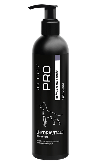 Dr. Lucy Pro Hydravital Moisturizing Conditioner – Nourishing Formula for Short and Smooth Coats, 250ml