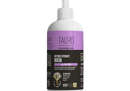 Tauro Pro Line Ultra Natural Care Intense Hydrate Mask – Moisturizing Formula, 400ml